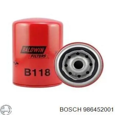 986452001 Bosch Фільтр масла