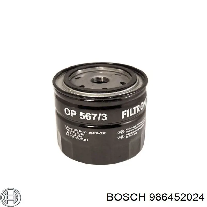 Масляний фільтр 986452024 Bosch