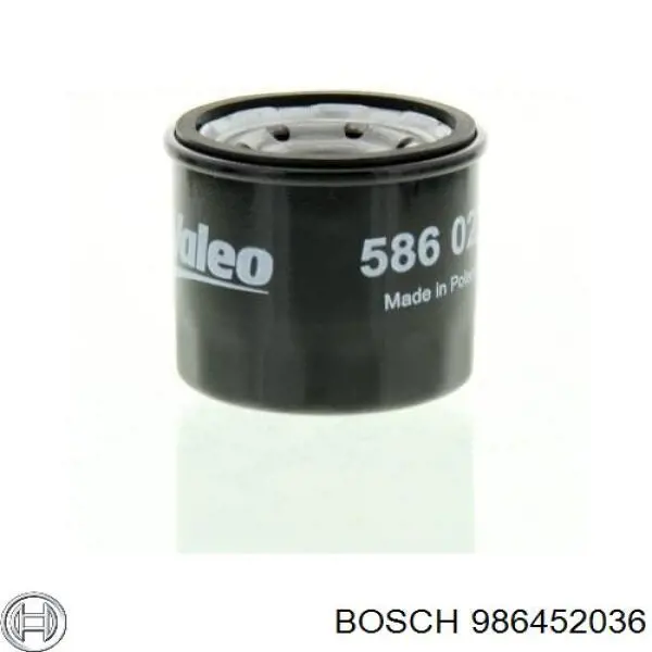 Масляний фільтр двигуна Bosch 986452036 ціна, від 5.34 USD