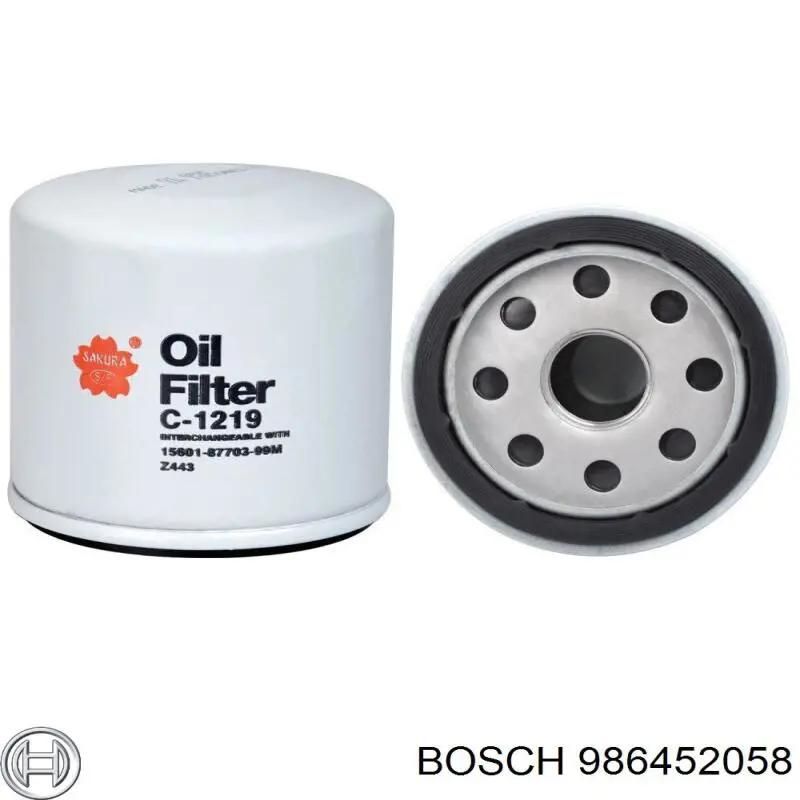 Масляний фільтр 986452058 Bosch