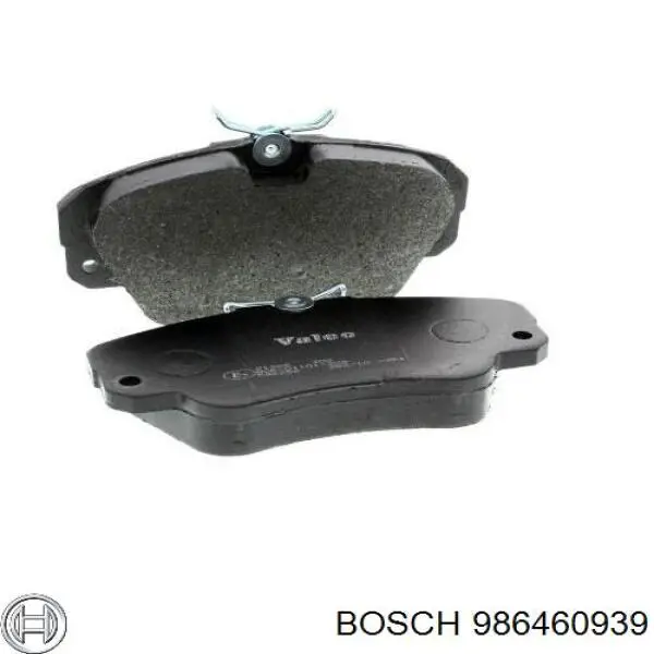 986460939 Bosch Передні гальмівні колодки
