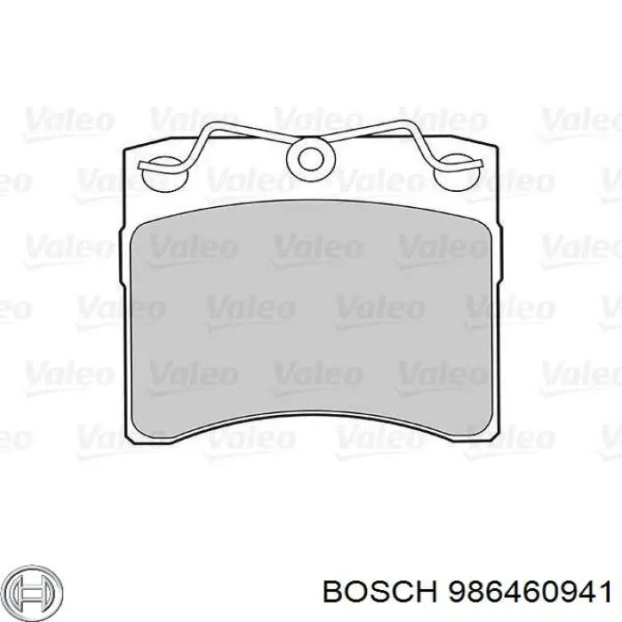 986460941 Bosch Передні гальмівні колодки