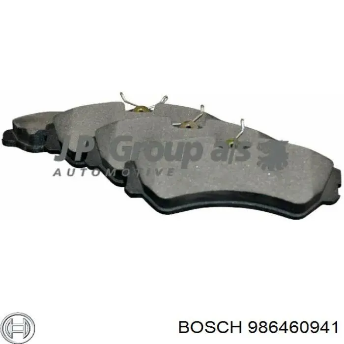 Гальмівні колодки Bosch 986460941 ціна, від 16.91 USD