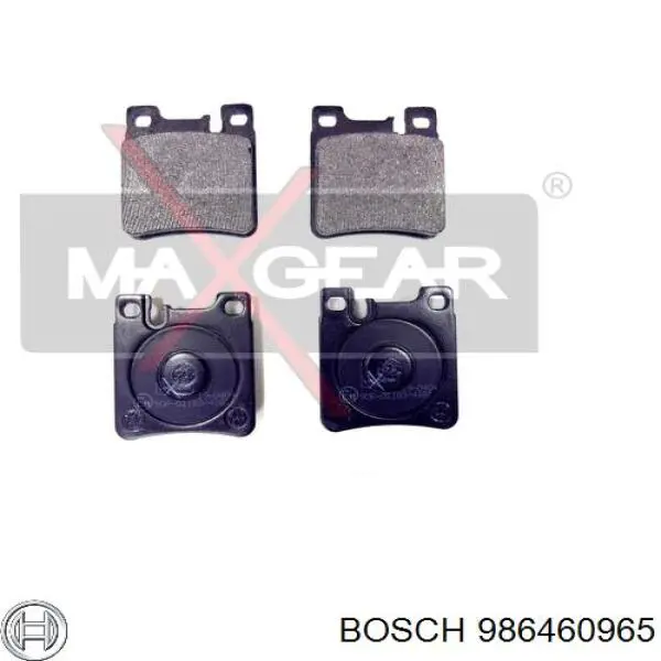 Купити 986460965 Bosch Задні колодки