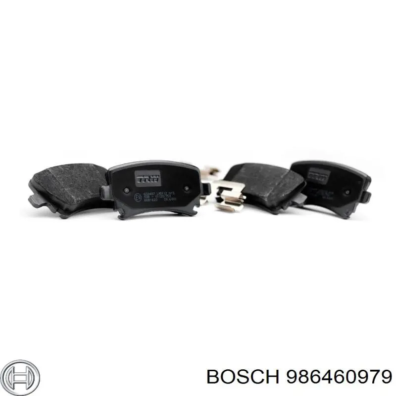 Гальмівні колодки Bosch 986460979 ціна, від 18.47 USD