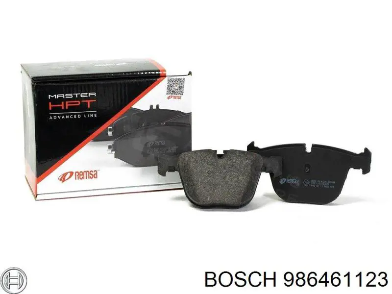 Передні тормозні колодки 986461123 Bosch