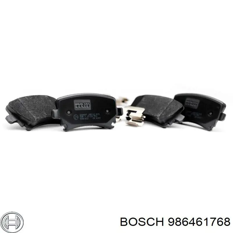 Задні гальмівні колодки 986461768 Bosch