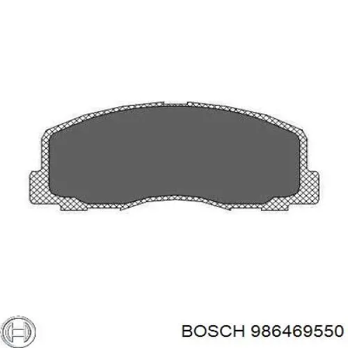 986469550 Bosch Передні гальмівні колодки