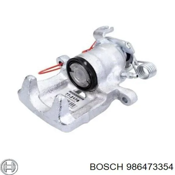 986473354 Bosch Супорт гальмівний задній лівий