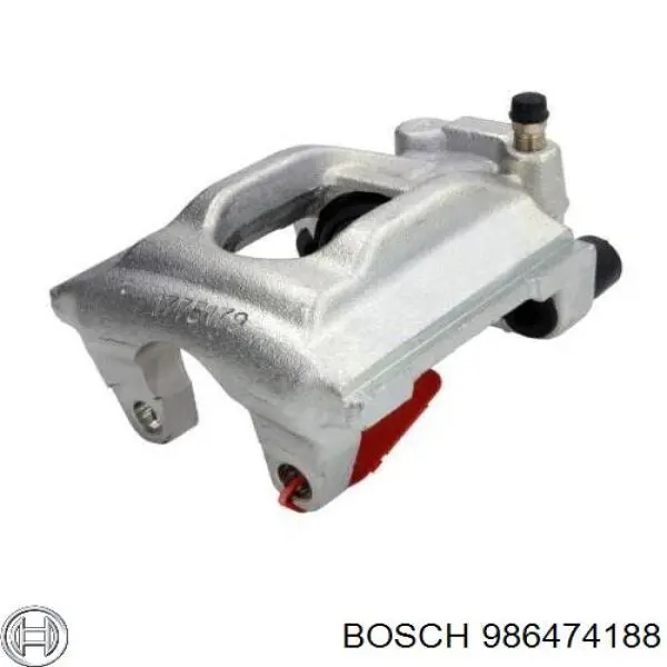 Супорт гальмівний задній правий 986474188 Bosch