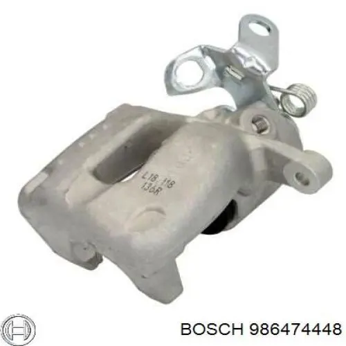 Купити 986474448 Bosch Супорт задній правий
