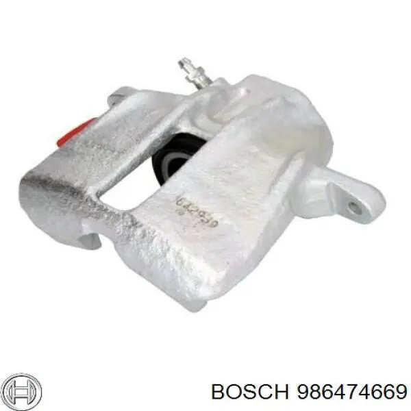 Купити 986474669 Bosch Супорт гальмівний передній правий