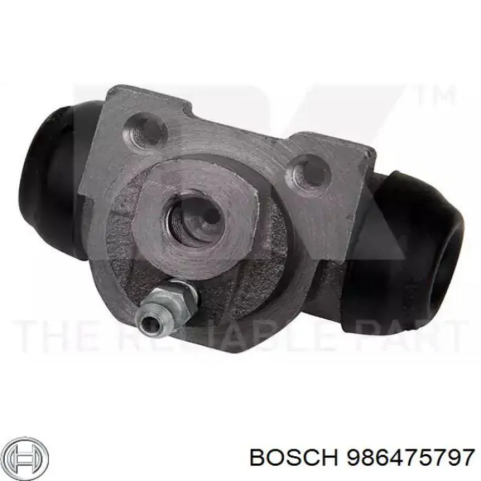 Циліндр гальмівний колісний/робочий, задній Bosch 986475797 ціна, від 7.85 USD