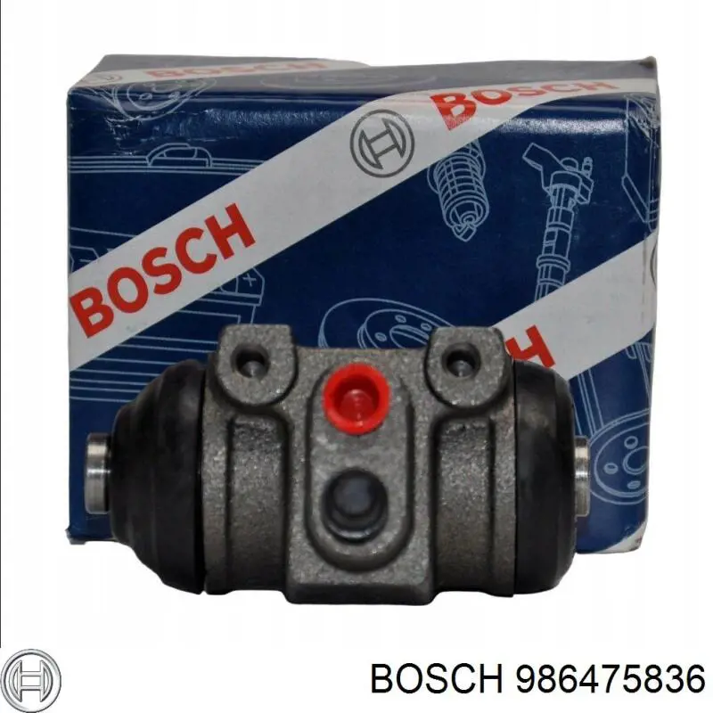 Циліндр гальмівний колісний/робочий, задній Bosch 986475836 ціна, від 8.11 USD
