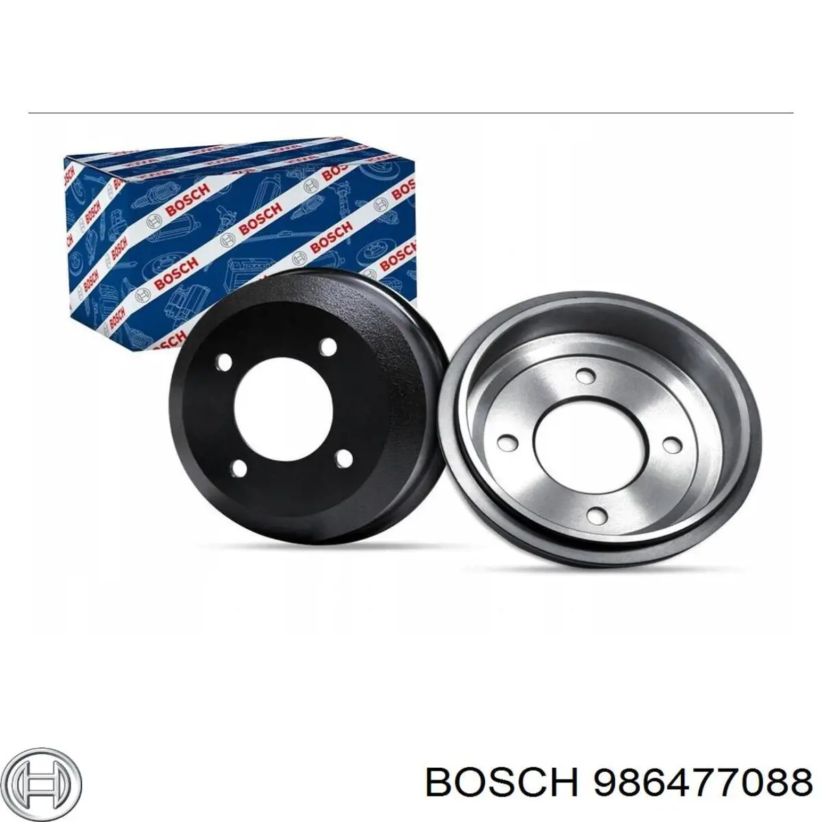 986477088 Bosch Барабан гальмівний задній