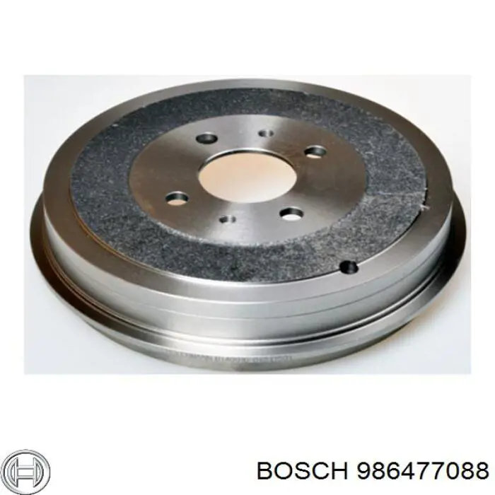 Барабан гальмівний задній Bosch 986477088 ціна, від 35.79 USD