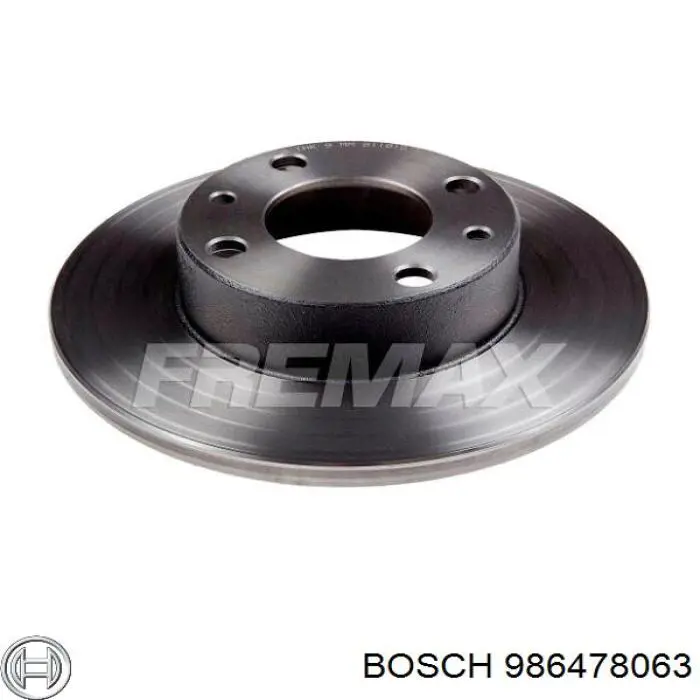 Купити 986478063 Bosch Ротор гальмівний