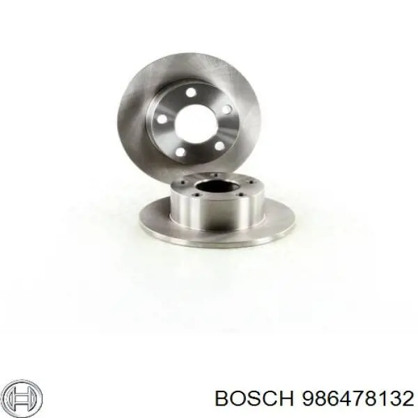 Купити 986478132 Bosch Диск заднього гальма