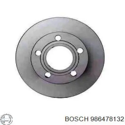 Диск гальмівний задній Bosch 986478132