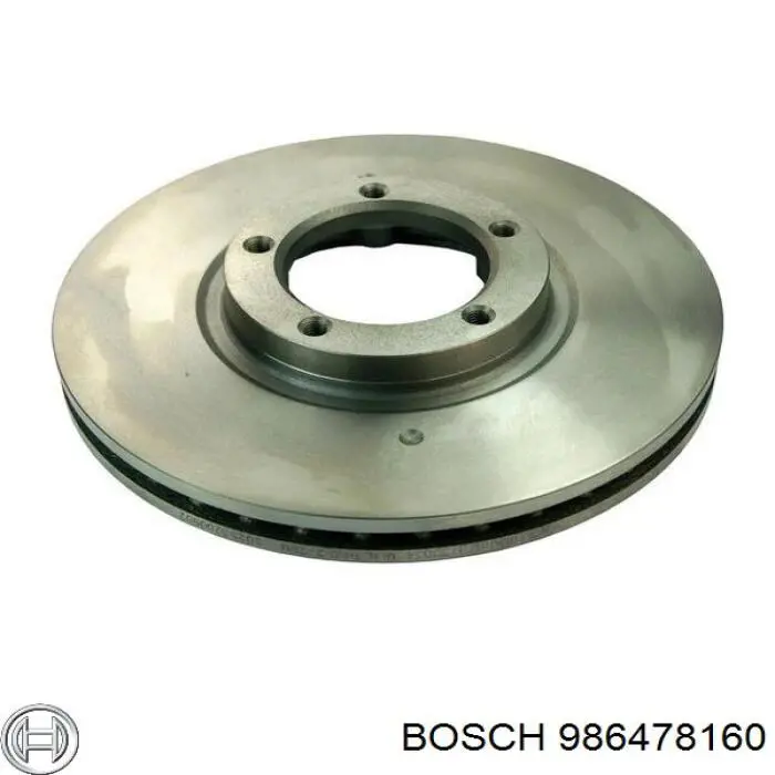 986478160 Bosch диск гальмівний передній