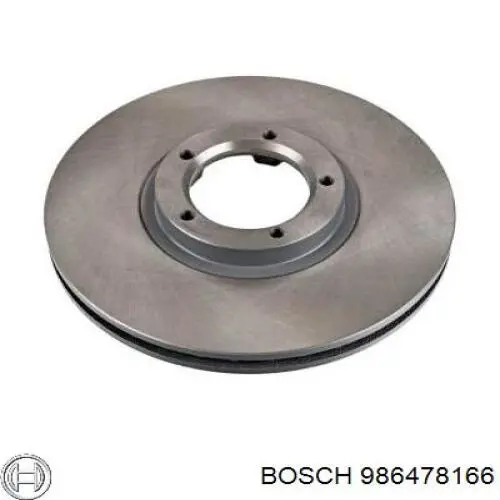 Диск переднього гальма Bosch 986478166 ціна, від 27.91 USD
