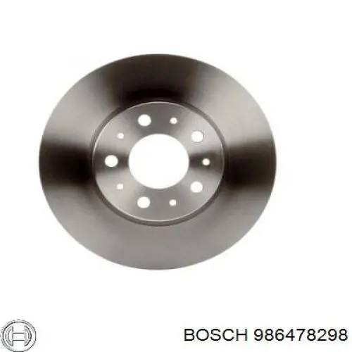 986478298 Bosch диск гальмівний передній