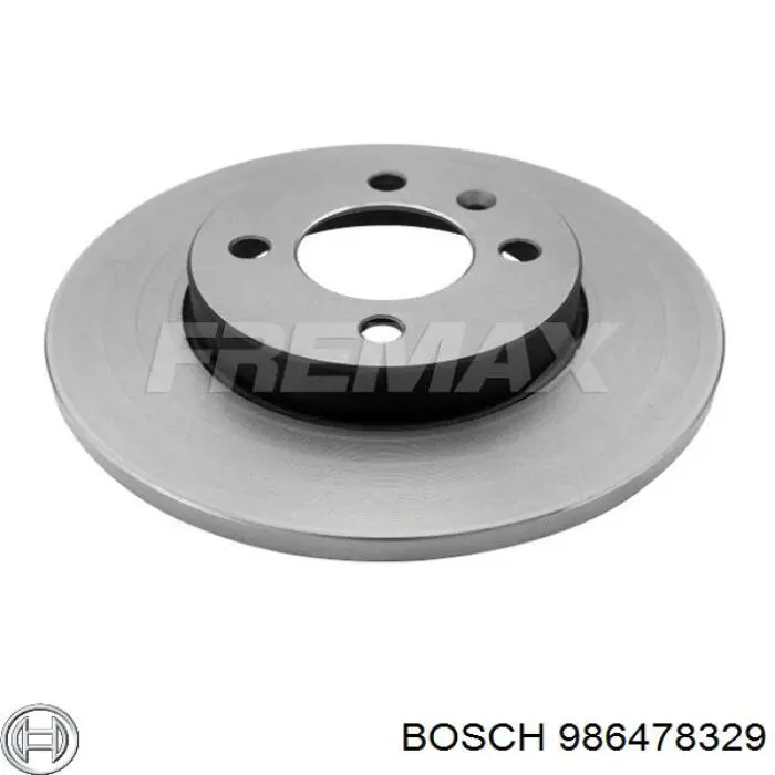 986478329 Bosch Гальмо дискове переднє