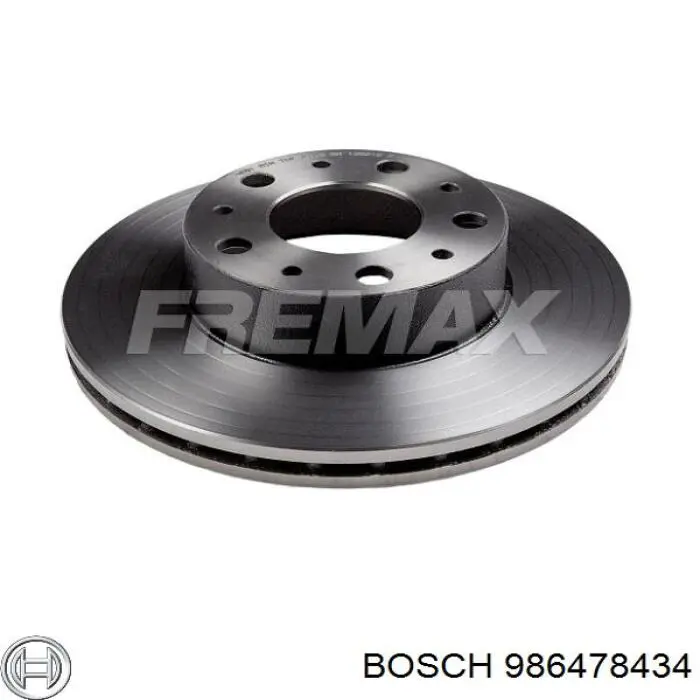 986478434 Bosch Гальмо дискове переднє