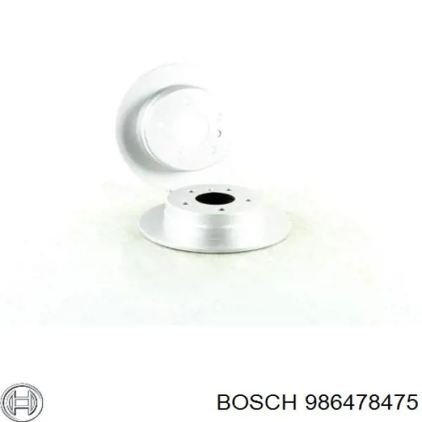Купити 986478475 Bosch Диск заднього гальма