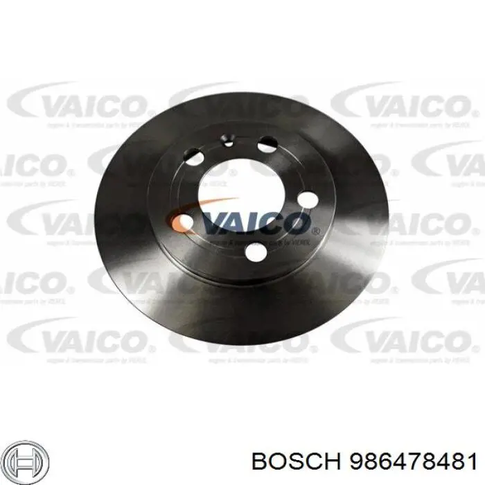 Задні дискові гальма Bosch 986478481 ціна, від 24.35 USD
