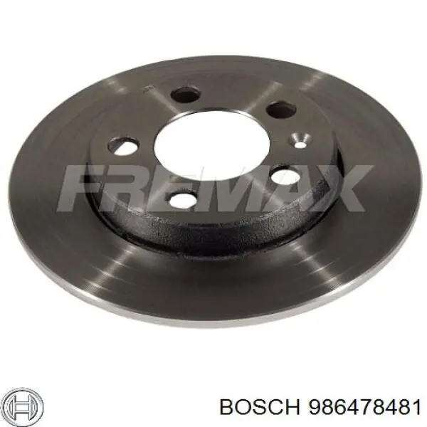 986478481 Bosch Дискові гальма
