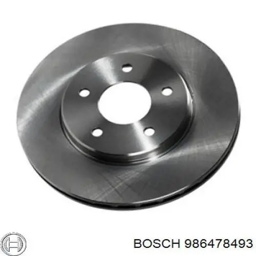 Купити 986478493 Bosch Ротор гальмівний