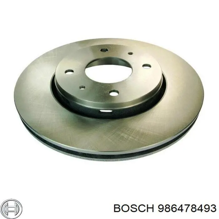 986478493 Bosch диск гальмівний передній