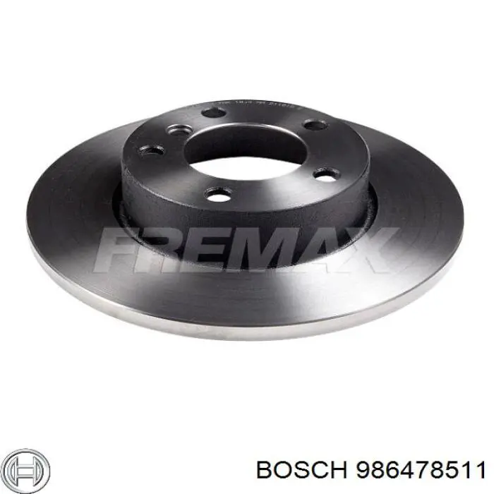 Диск переднього гальма Bosch 986478511 ціна, від 32.28 USD