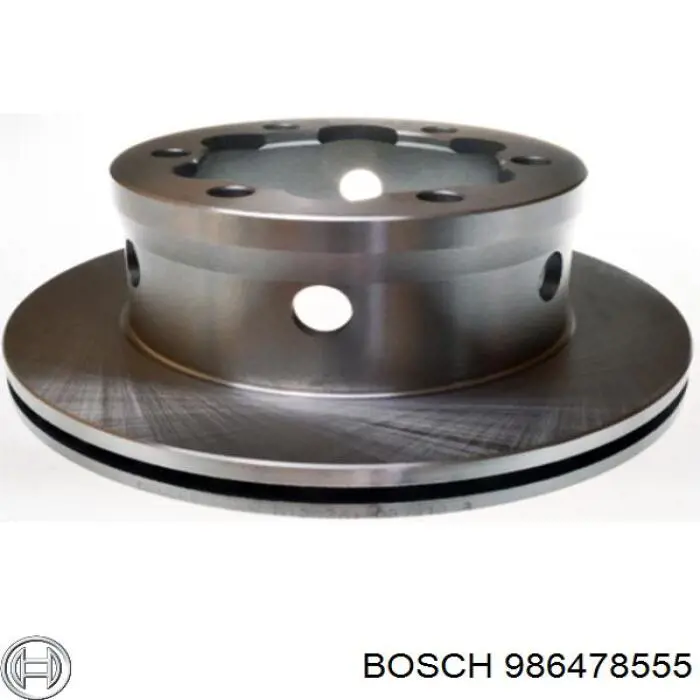 Гальмівні диски 986478555 Bosch