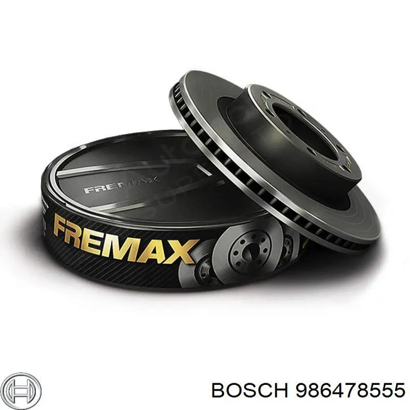 986478555 Bosch Дискові гальма