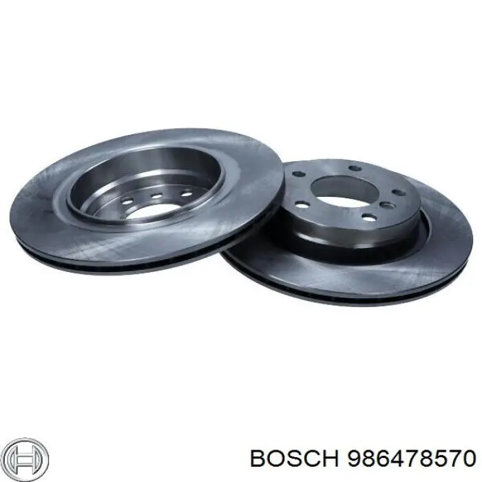 Купити 986478570 Bosch Диск заднього гальма