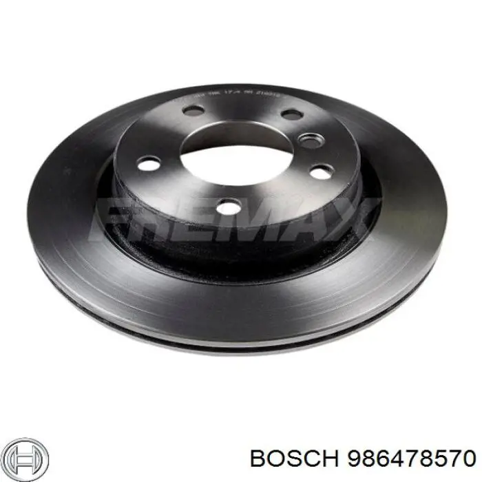 Задні дискові гальма Bosch 986478570 ціна, від 42.30 USD