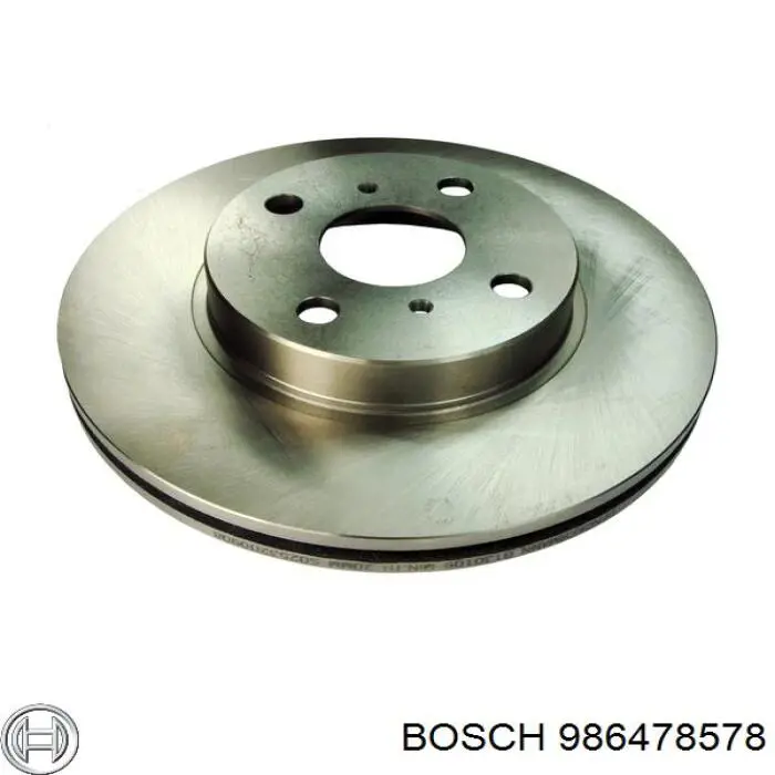 986478578 Bosch диск гальмівний передній