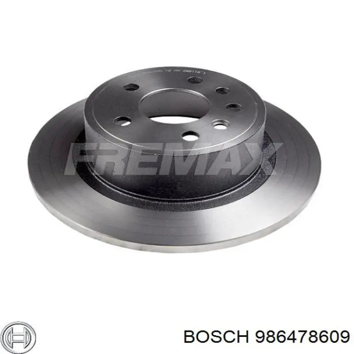 Задні дискові гальма Bosch 986478609 ціна, від 35.14 USD