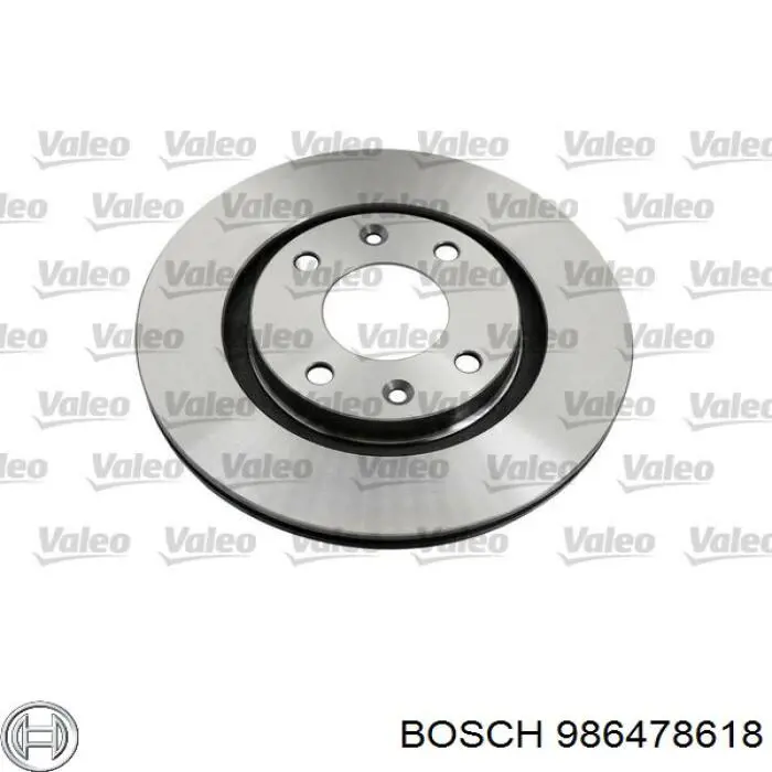 Купити 986478618 Bosch Ротор гальмівний