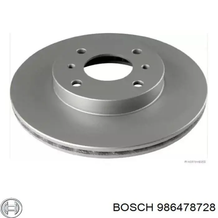 986478728 Bosch Гальмо дискове переднє