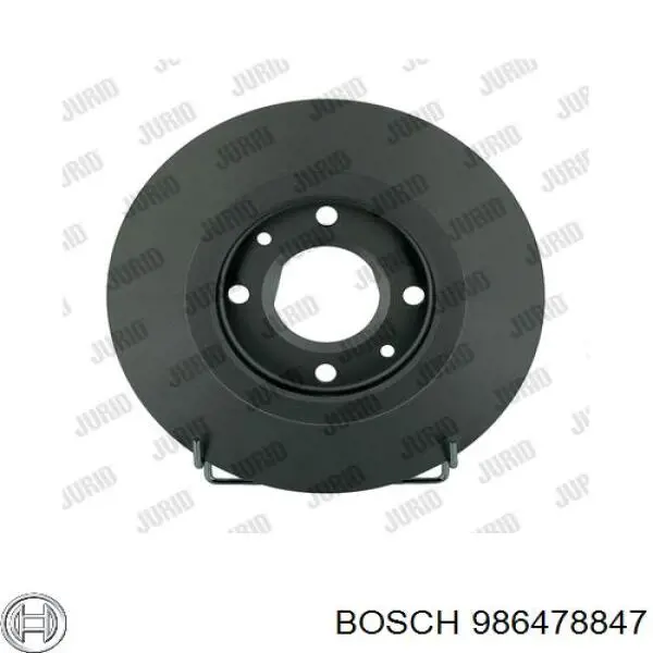 Диск переднього гальма Bosch 986478847 ціна, від 29.58 USD