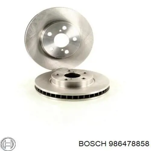 986478858 Bosch диск гальмівний передній