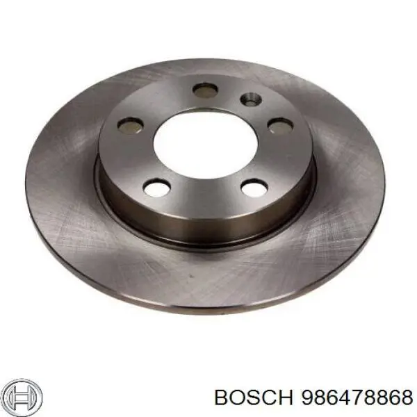 986478868 Bosch диск гальмівний задній