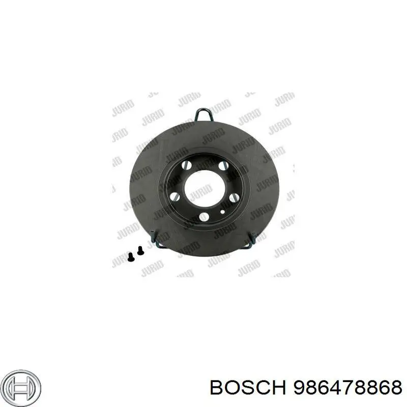 Купити 986478868 Bosch Диск заднього гальма