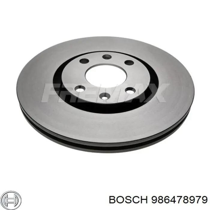 986478979 Bosch Гальмо дискове переднє
