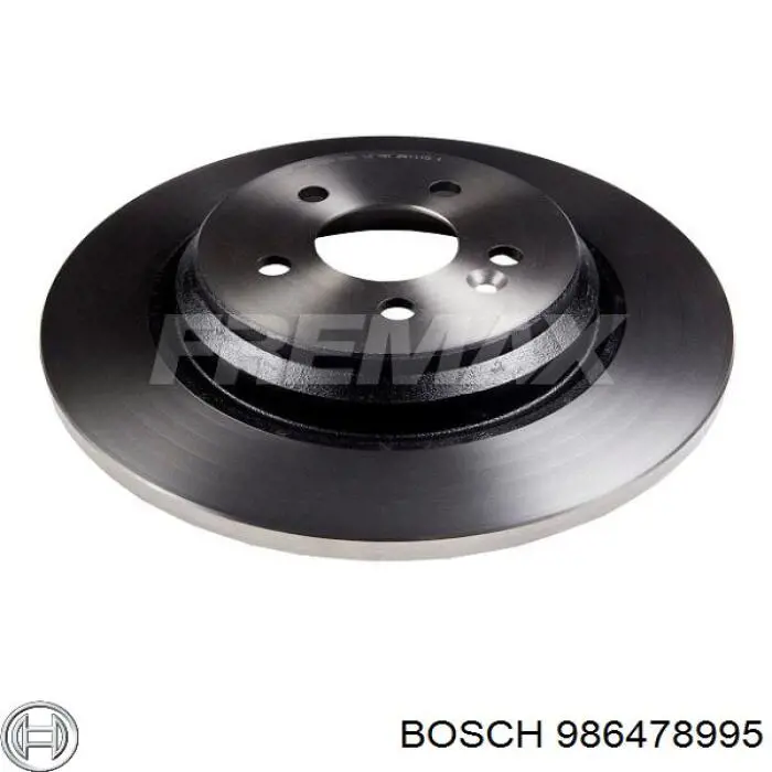 Гальмівні диски 986478995 Bosch