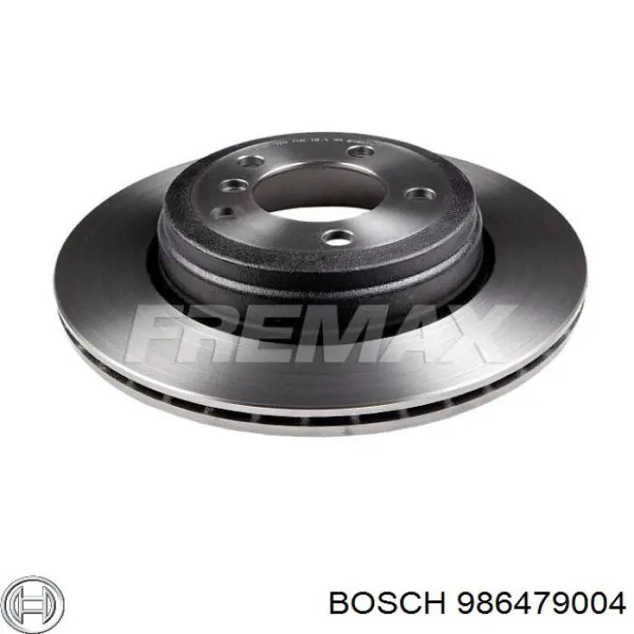 986479004 Bosch диск гальмівний задній