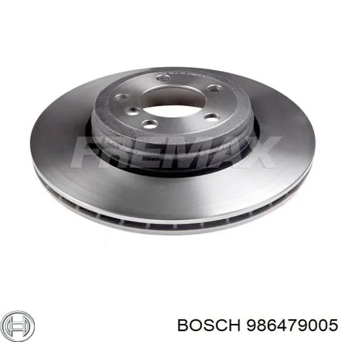 986479005 Bosch диск гальмівний задній